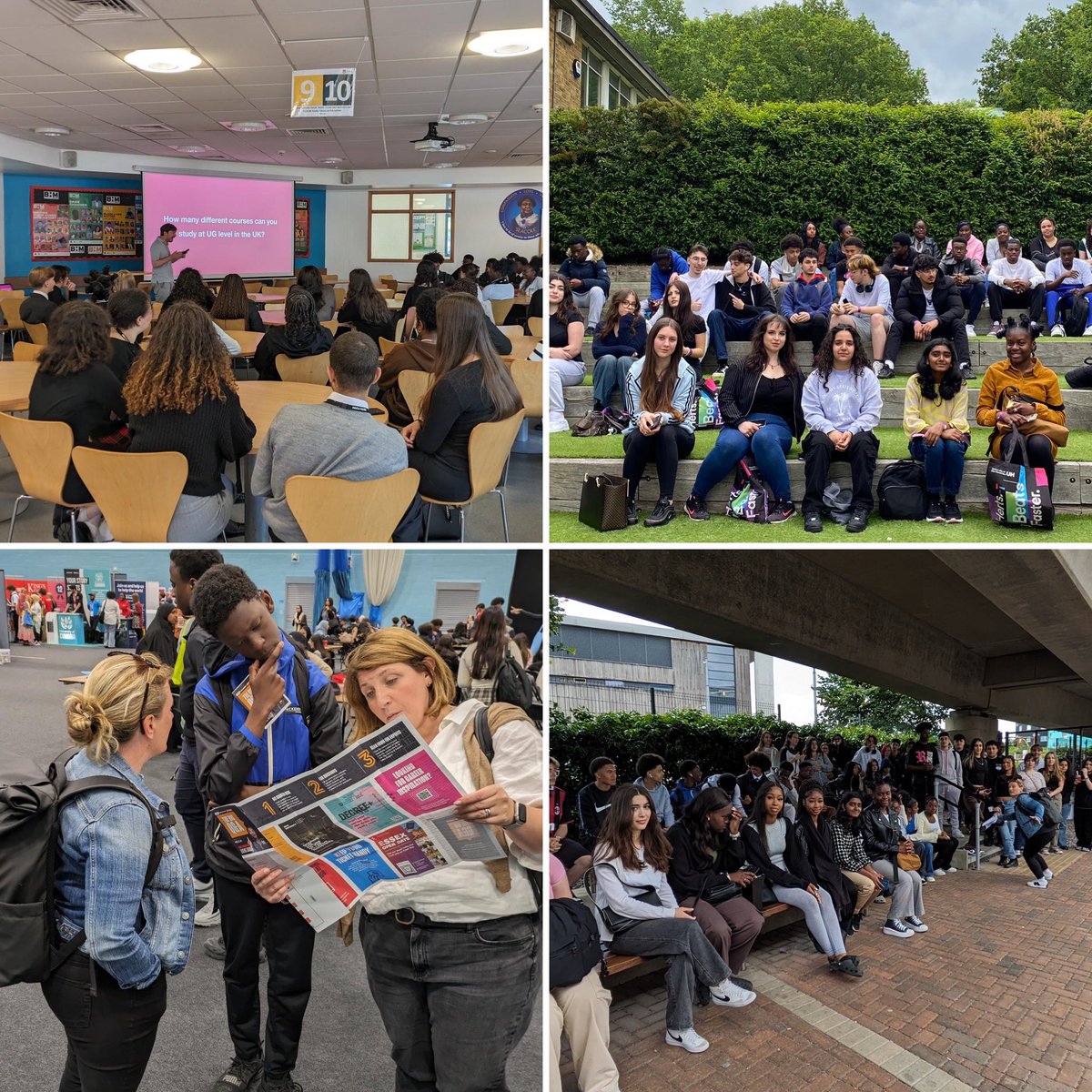 Year 12 Futures Week - exploring our post 18 options in more detail - the students had a great time at UEL and UH, started the personal statement journey and engaged in talks from UEA and Oxford Brookes. A really great opportunity for them to engage in their futures