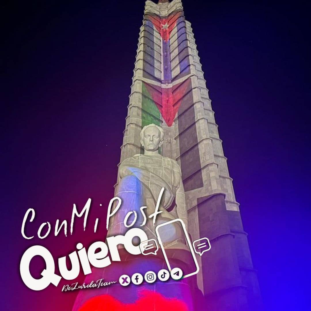 #ConMiPostQuiero:

🎶 Martí coraje, Martí valor
a ti maestro, gran pensador
va mi canción.
Martí del monte, Martí del Sol
hecho de fuego, sangre y sudor
Revolución!!! 🎶

<a href="/DeZurdaTeam_/">DeZurdaTeam 📳</a> 🇨🇺
#IzquierdaPinera 💪
#DeZurdaTeam 🤝🐴