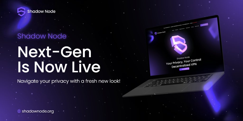 🚀 Exciting News!

Our new website is live with a stunning UX overhaul.

Dive into a seamless and secure browsing experience with the same old Shadow Node in a brand new package! 🌐🔒

Check it out here: shadownode.org

#ShadowNode #SVPN #DecentralizedVPN #NewWebsite
