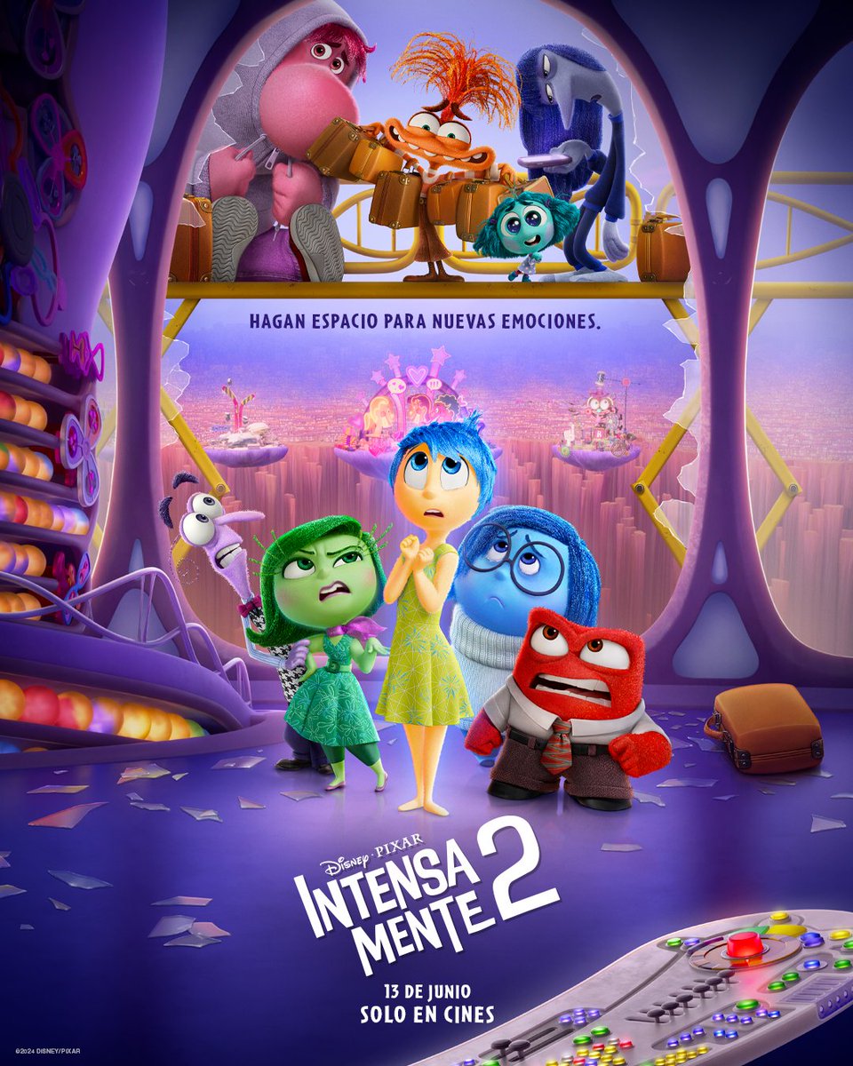 ya la quiero ver!!
#intensamente2 #insideout2 #disney #pixar