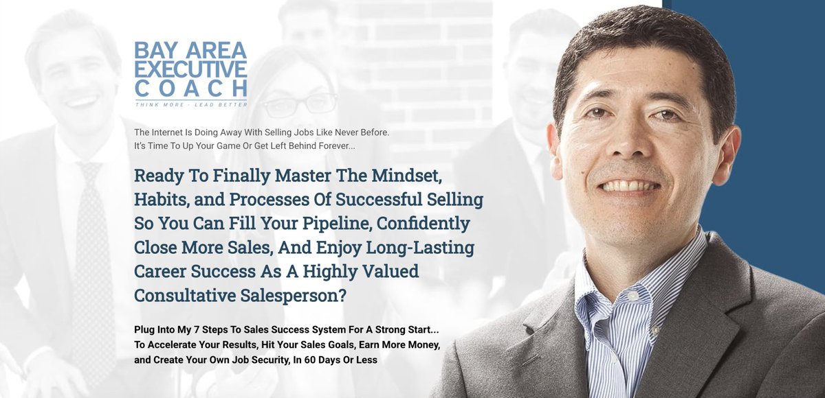 BAexeccoach's tweet image. As a sales professional, you know only too well that sales are the lifeblood of business, and you’re working hard to meet quotas and quarterly goals for your employer, but it’s easier said than done, right? bayareaexecutivecoach.com/online-sales-c… #Sales #SalesCourse #OnlineSalesCourse