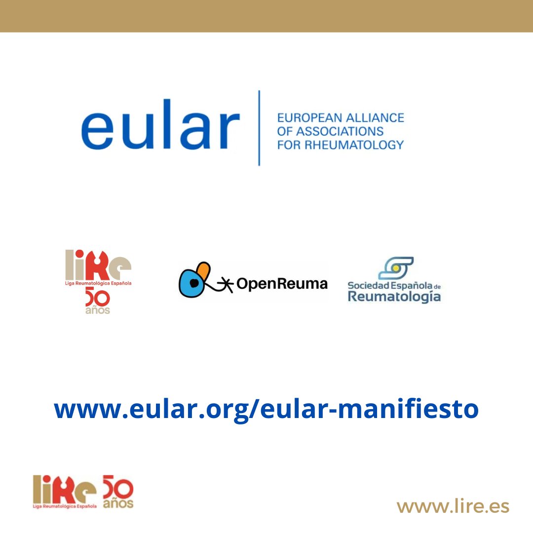 ligareuma's tweet photo. #ManifiestoEular:🗞️ Infosalus: "Asociaciones de Reumatología de toda Europa instan a promover una respuesta  política a los retos de las #enfermedadesreumaticas" 📌@openreuma @SEReumatologia @ligareuma 
Noticia en :https://t.co/9CRpJ40FCW
#enfermedadeserymes #musculoesqueleticas https://t.co/sOrLzu0so1