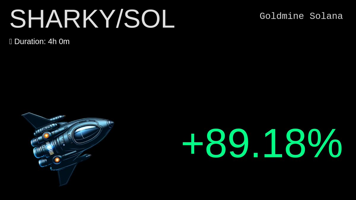 crypto_rick_gm's tweet image. $SHARKY made 1.9x since 👑 VIP alert

FREE access here 👉 t.me/gm_sol_portal

💧 Liq: $30.3k | 📈 24H Vol: 1.1m
AXnQzSJ6BBZ9kxEMHDzAmXF9qGieEjiApui95k6rrBfa
#SHARKY