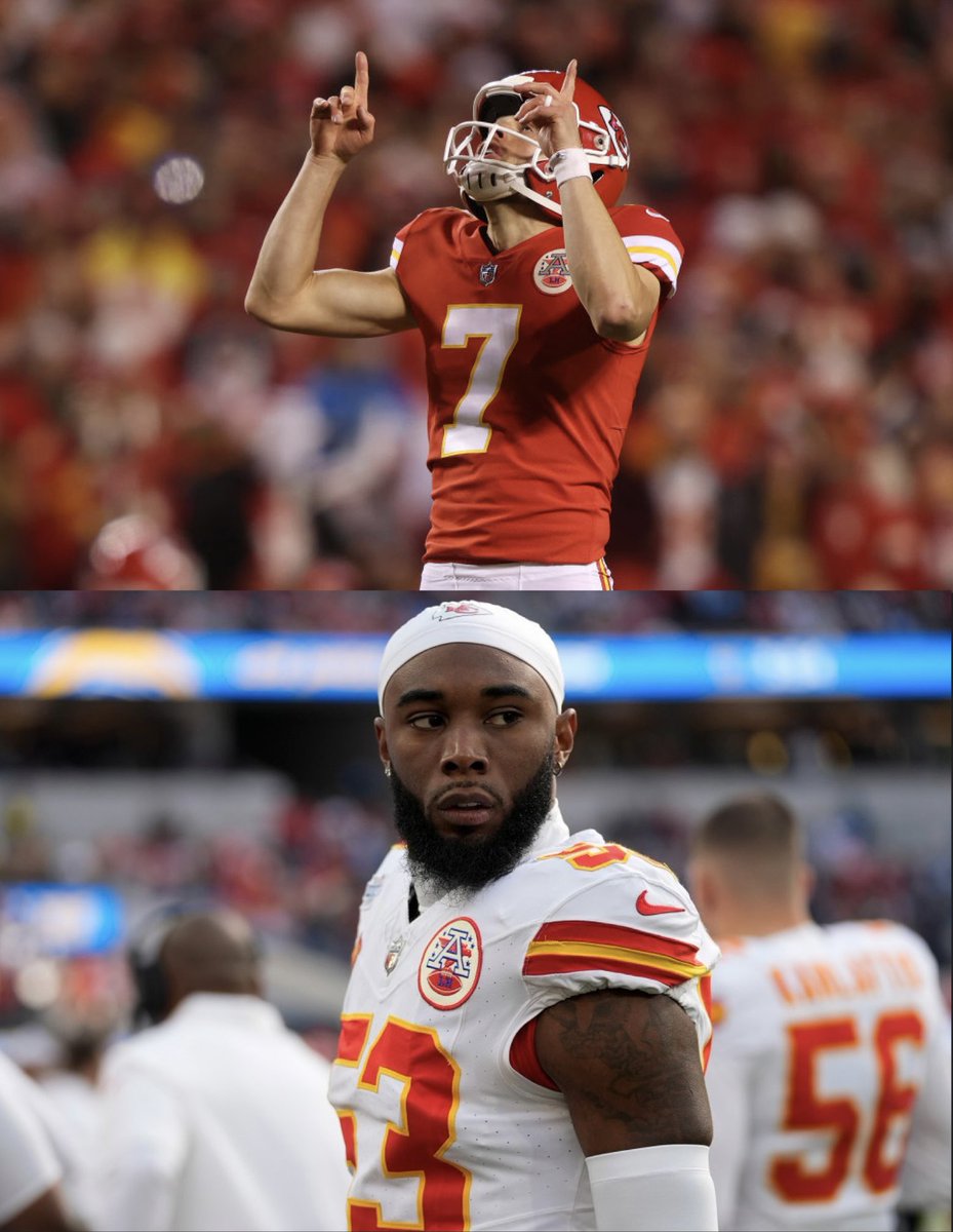 HERO: #Chiefs kicker Harrison Butker saw BJ Thompson having a seizure and heart attack &amp; ran to the training room to grab trainer Julie Frymeye, SAVING Thompson’s life. 

👏👏👏

A truly heroic act ❤️