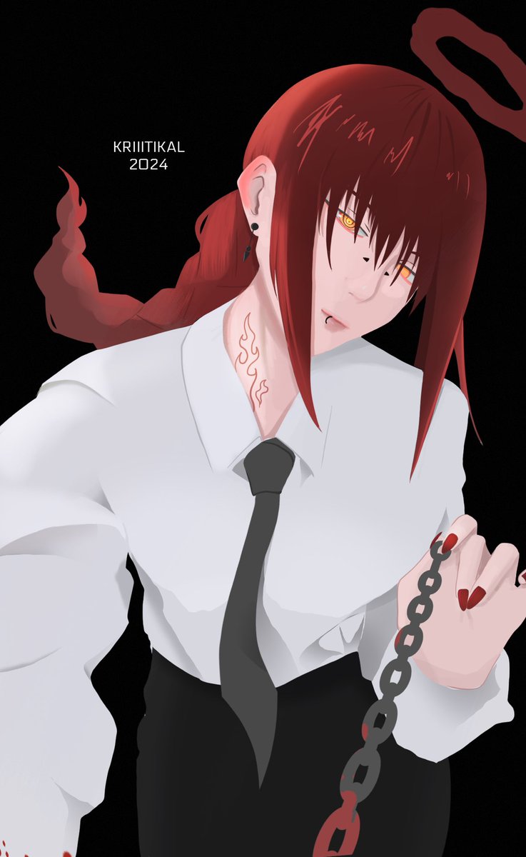 KriiitDoll's tweet photo. Makima 
#chainsawman #makima https://t.co/P5KSFUXAZA