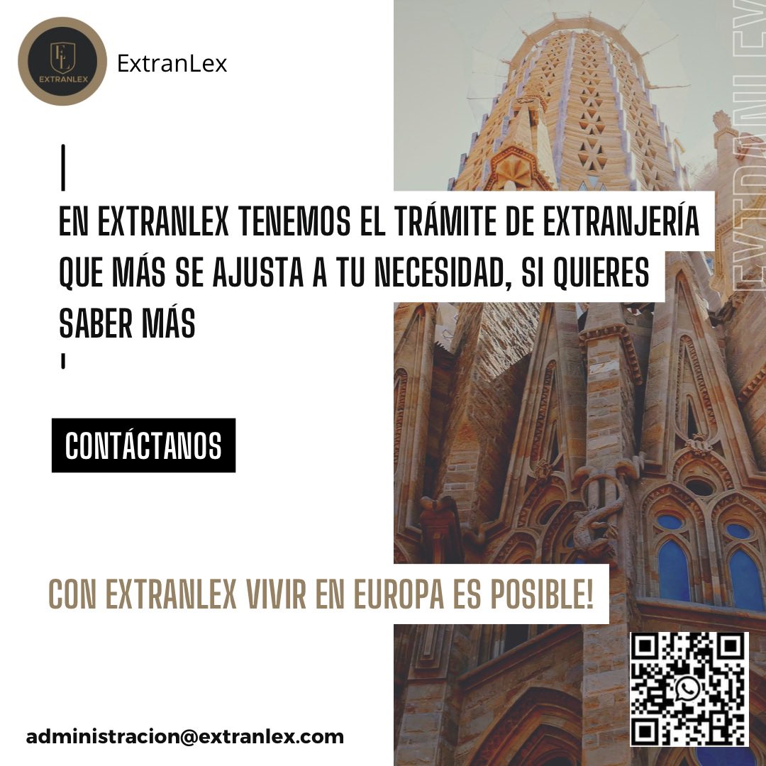 extranlexsl's tweet photo. En ExtranLex te asesoramos para que tu sueño de vivir en Europa se haga realidad.

Visita nuestro sitio web y entérate de todos nuestros trámites: https://t.co/G8COLKp0yX

#extranjeria #españa #abogados #oportunidad #calidadevida #vivir #europeos #residencia #nomadadigital https://t.co/ZL7F4WHxSL