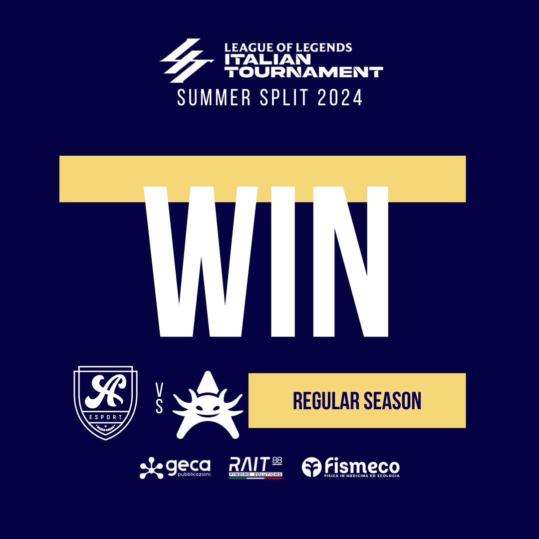 2-0 e si vola verso un week-end rilassante per non #spegnersimai

GG <a href="/Axolotl_Esports/">Axolotl Esports</a>

<a href="/lit_official_it/">LIT</a>