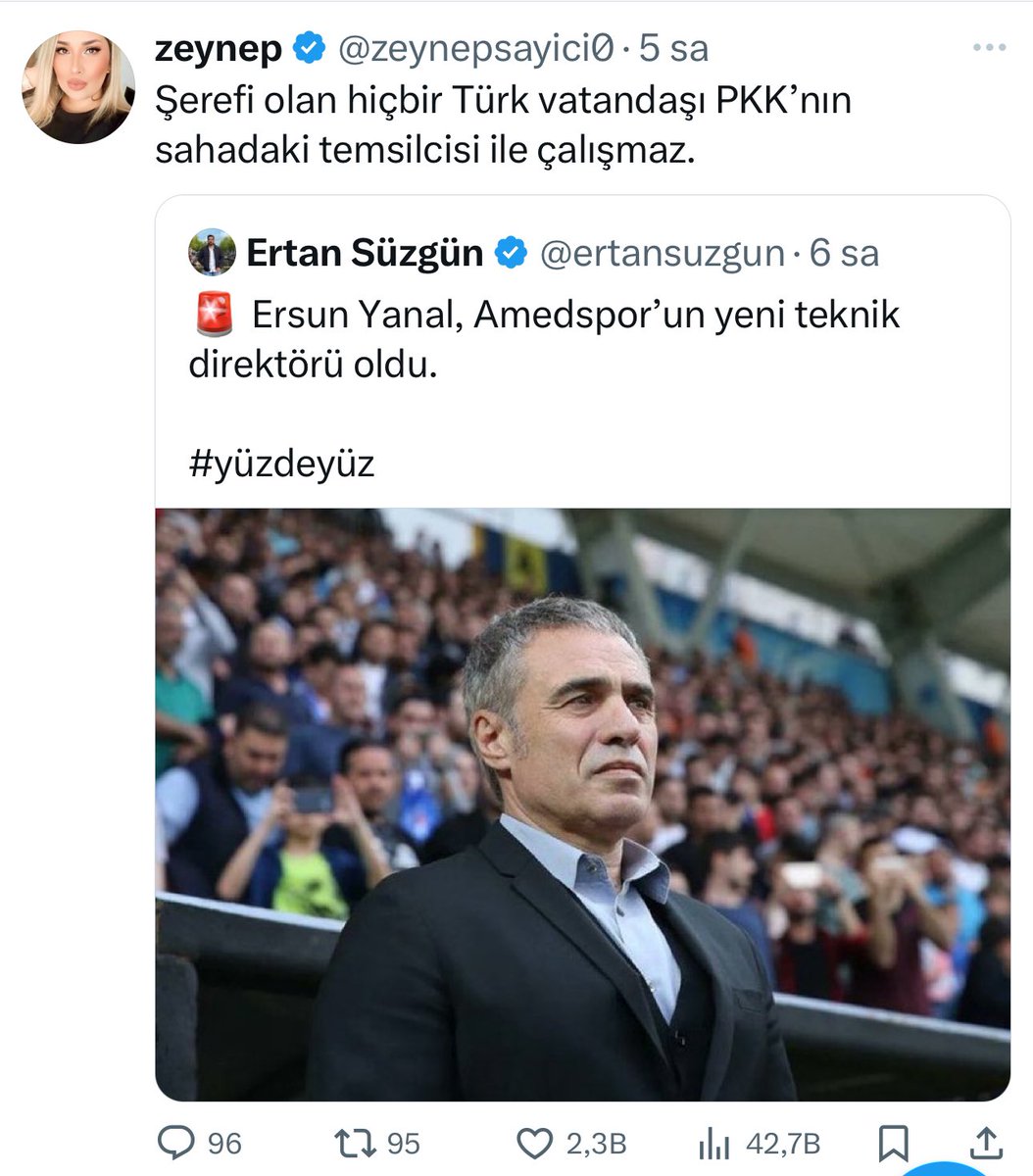 jinaparezer's tweet photo. Kürtleri terörize edip durmakla çalışan en büyük terör sizsiniz. 1. Ligde mücadele edecek Takımın Çoçuk, Kadın ve Binlerce taraftarını zan altında bırakarak. İnsanları Hukuka ayrı bir şekilde suç işliyormuş gibi iftirada bulunuyorsunuz. Suç teşkil ediyorsunuz. Paylaşalım..! https://t.co/CYhnRUHc3W