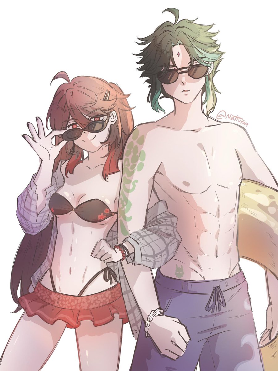 Beach Time🤩 #xiaotao #huxiao