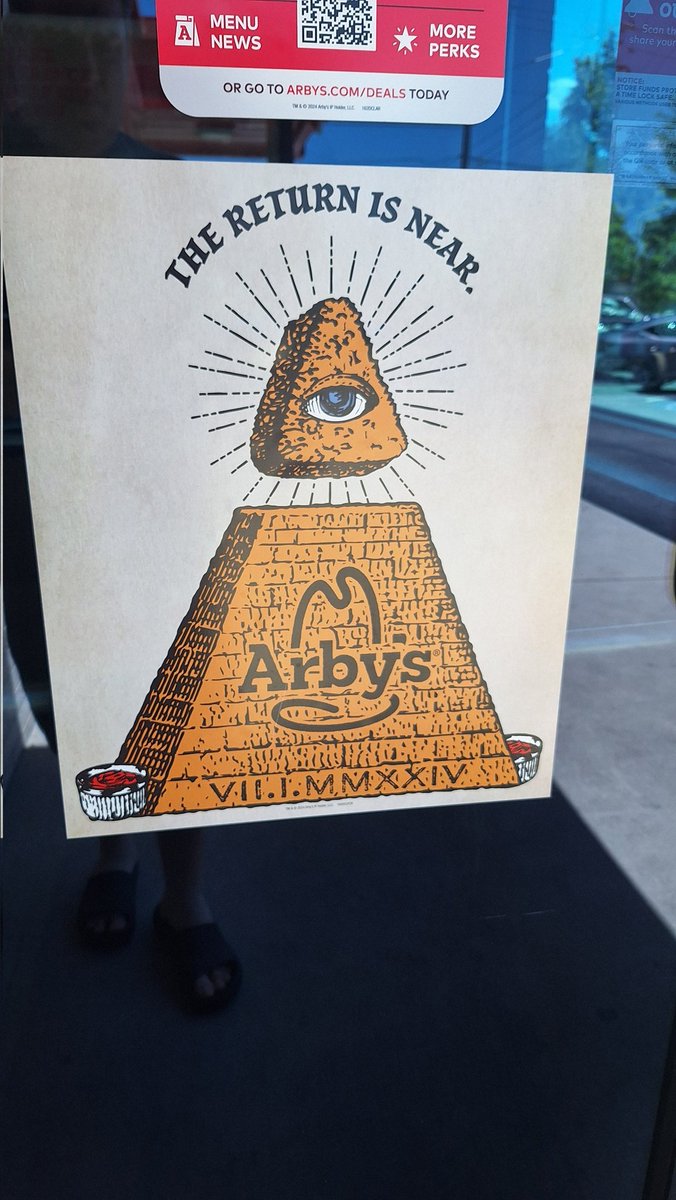 Well well well.....

I guess we'll have to break down the doors on July 1st....

At least <a href="/Arbys/">Arby's</a> has finally listened to us after the last 3 years....