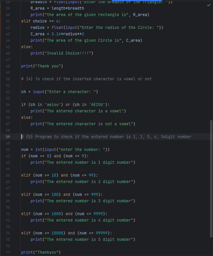 pratham_kshk's tweet photo. 🌟 Exciting News! 🌟

I'm starting my Python journey and will share my daily progress here. Today I learned about:

Comments, Variables, Datatypes
User Inputs, Type Casting
Operators, Operands
Conditional Statements
Check out my basic programs coming soon! 🧠💻 #PythonLearning https://t.co/ODuU1UzvrZ