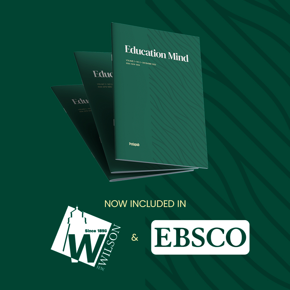 🔥Education Mind has been indexed in Education Source Ultimate (EBSCO), H.W. Wilson / Education Full Text (EBSCO) and Central &amp; Eastern European Academic Source (EBSCO) databases.