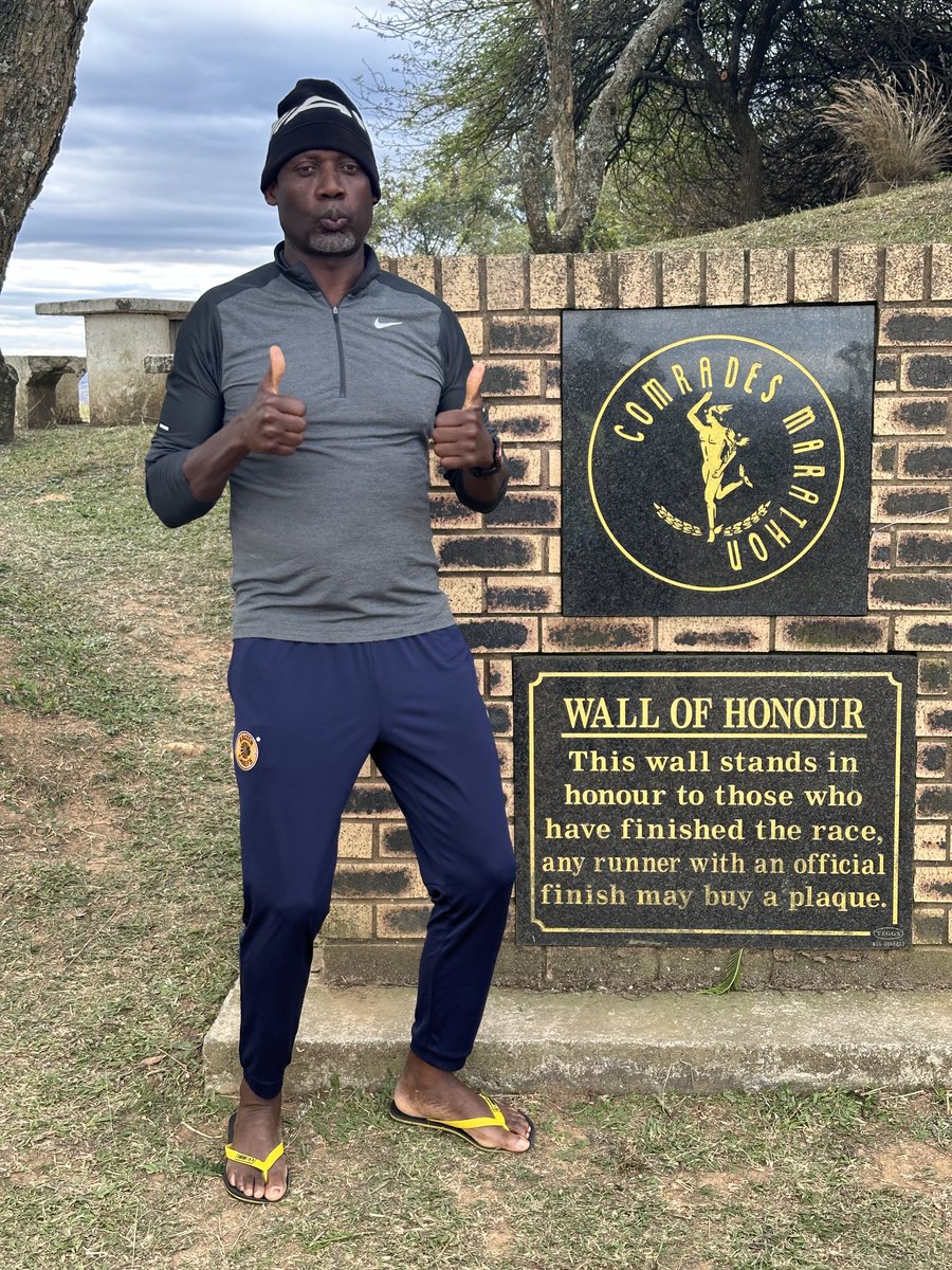 Hlengane's tweet photo. Watwaa! I thought I might just as well take pictures today as Drummond will look different on Sunday . The mind is at the finish line already. Swijosefani must just carry me there. https://t.co/SQzh9hFcaB