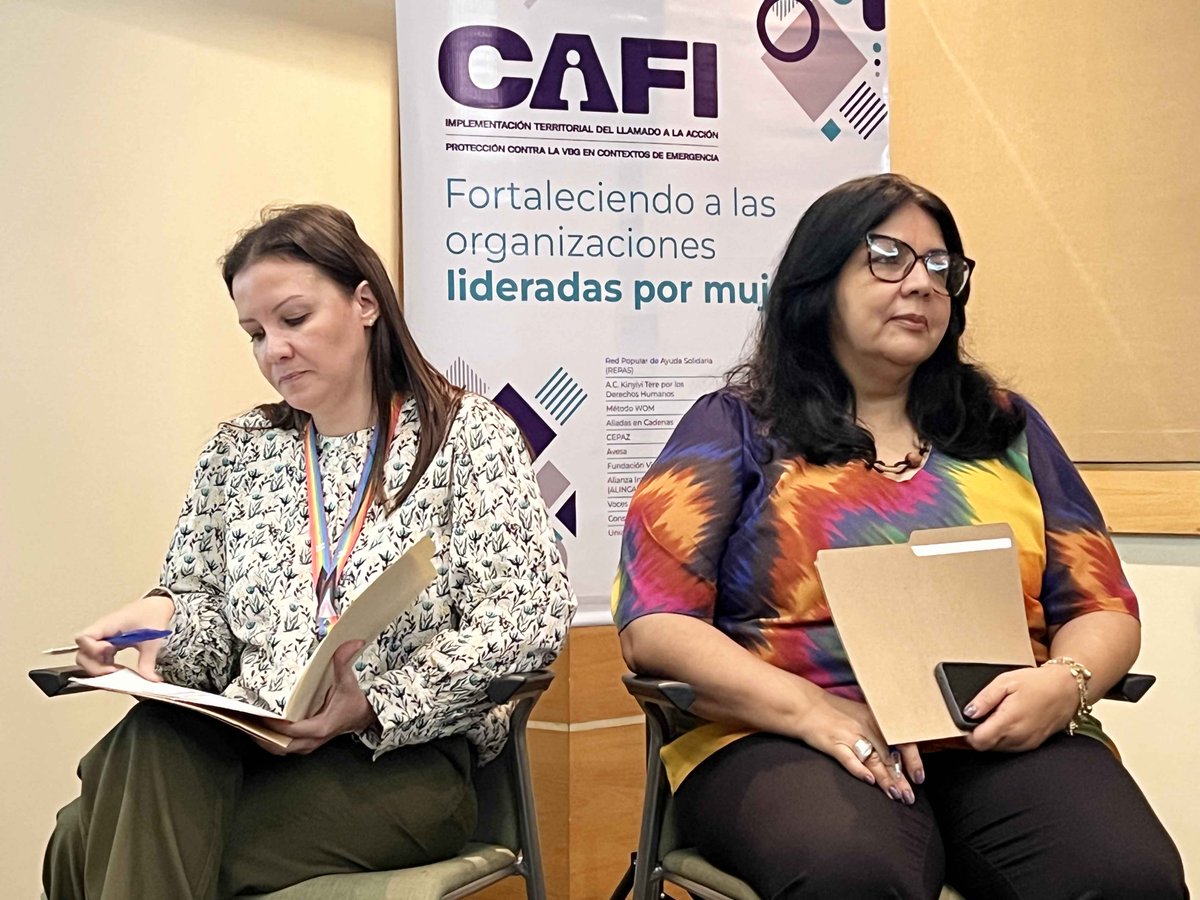 entintavioleta's tweet photo. 💜 Organizaciones femeninas para erradicar la violencia de género se unen en la Red Nacional CAFI, una iniciativa global que en #Venezuela 🇻🇪 agrupa a 21 organizaciones dedicadas a la prevención y el acompañamiento a mujeres y NNA sobrevivientes de violencia https://t.co/kLJzxP63BB