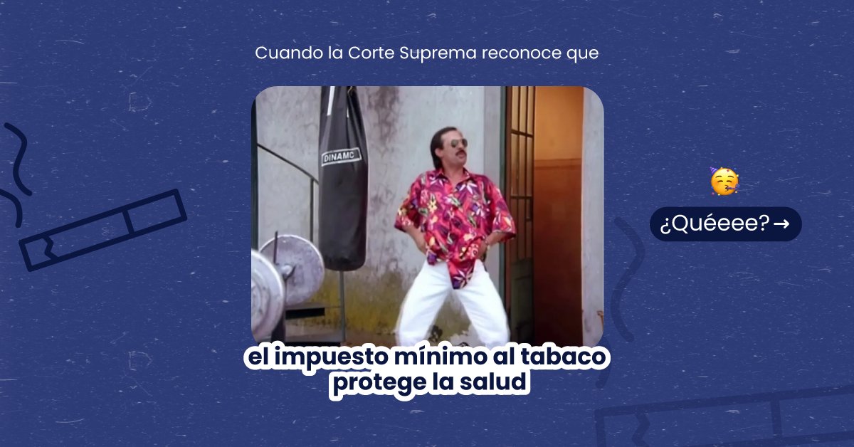ficargentina's tweet photo. ⚠️La Corte Suprema dictó dos fallos a favor del impuesto mínimo a los cigarrillos ✊

En estas decisiones, el máximo tribunal argentino destacó la importancia del “impuesto mínimo” para proteger la salud pública. 

🧵¿Por qué es importante? ¿Qué tiene que ver con la #LeyBases? 👇 https://t.co/E0hYMYiXSY