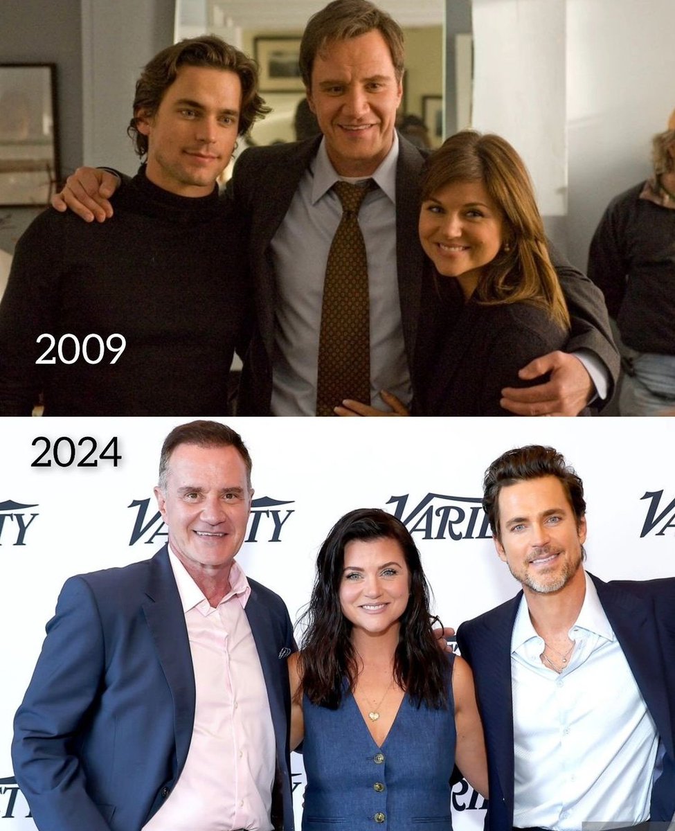 If1DCouldFlyy's tweet photo. look at them reuniting after 15 years😭#whitecollar #mattbomer https://t.co/bgYQbOWqNR
