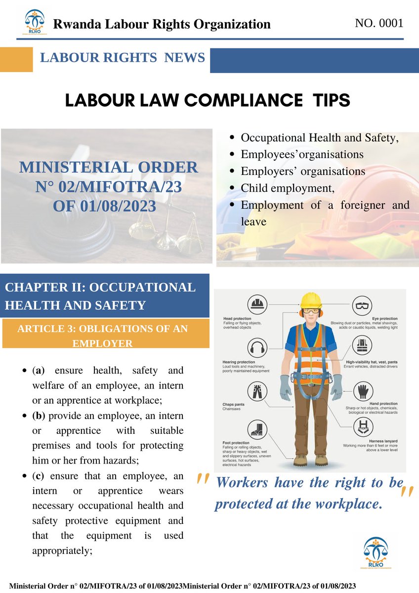 Rwanda Labour Rights Organization (RLRO) tweet media