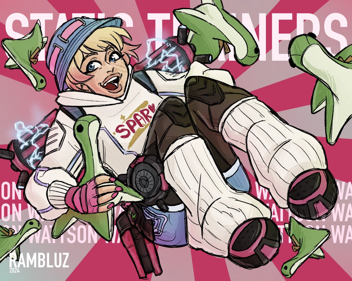 Rambluz's tweet photo. ⚡️Static Trainers⚡️
#apexlegends #apexlegendsfanart https://t.co/8Dv5nIEU4n