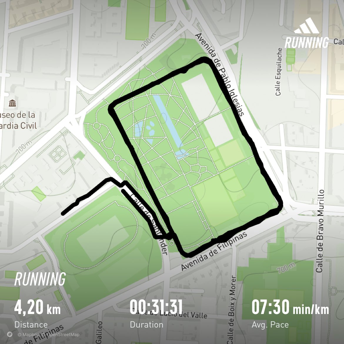 madeoftitanium_'s tweet photo. Dia (?) del reto #M30D de @alotuyo_ 🦾
Más distancia y mejor pace🦾🦾🦾
Todos los días me repito: el titanio no es impedimento, es el punto de partida🦾
A por los 10k! un día a la vez https://t.co/E3Lh1Cv65Z