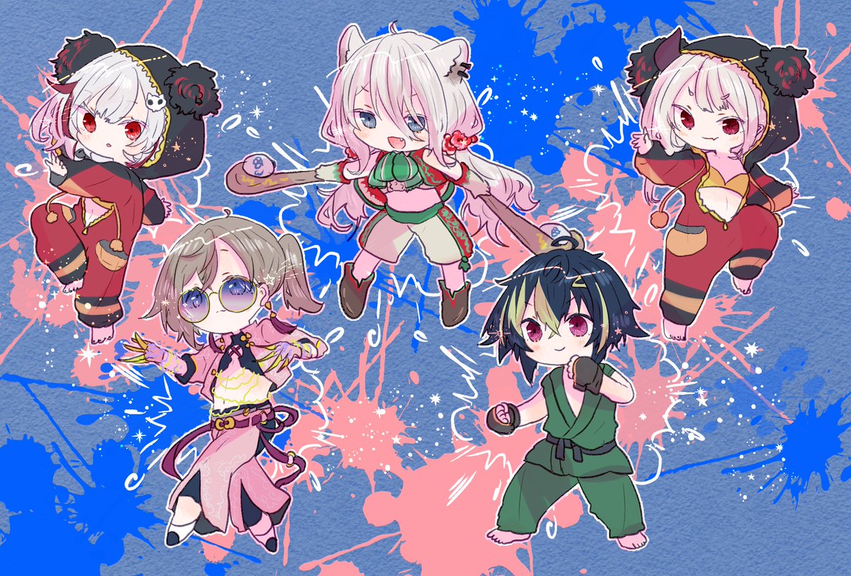 笹木咲 ,椎名唯華 「応援#dttoart #奈羅ート#絵ライぞ伊波 #ししらーと #かな絵 #SA5」|ここｻﾝ❤️‍🔥のイラスト