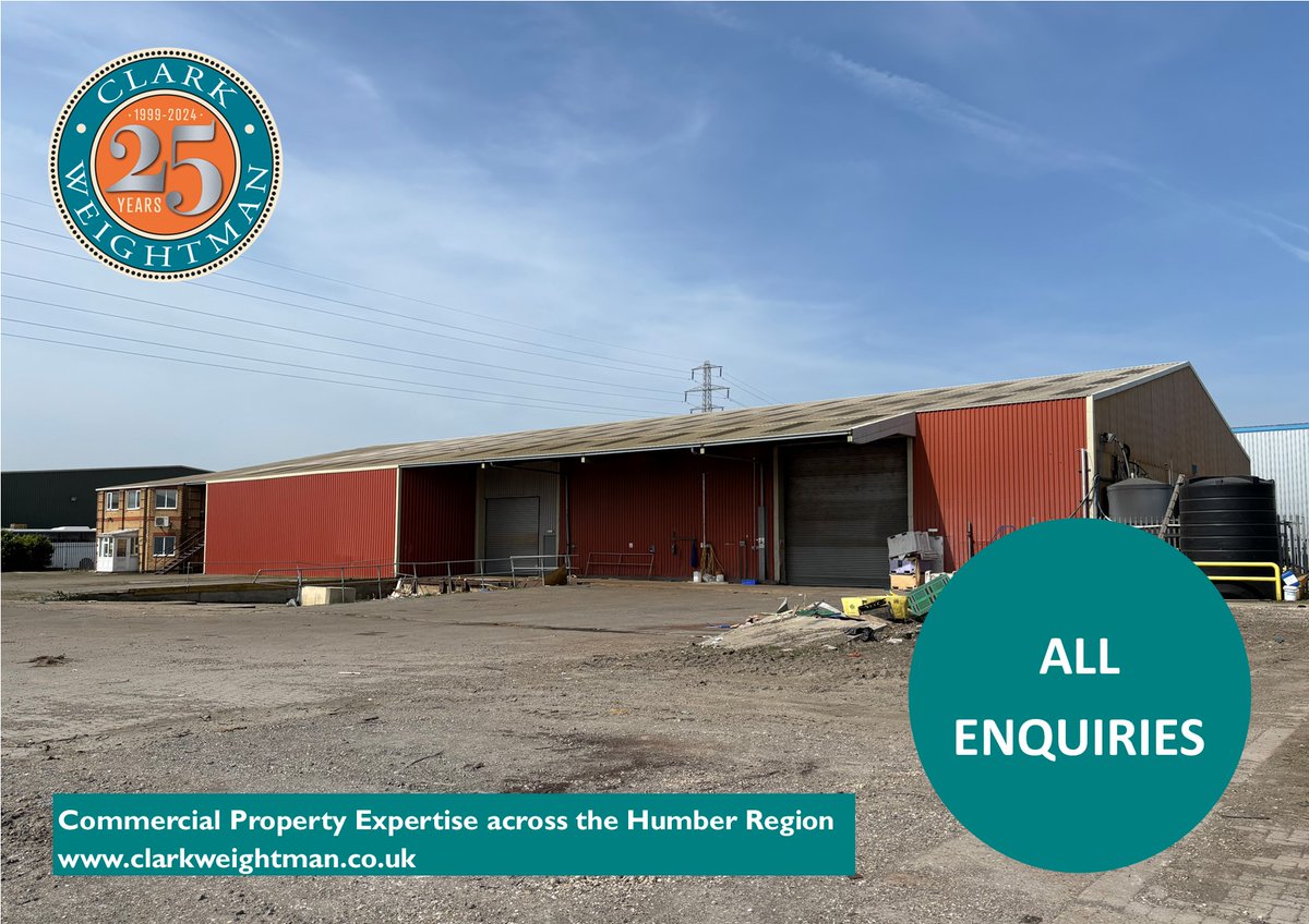 New Instruction.  24,716 SQ FT (2,296.12 SQ M) of factory / warehouse in 2.4 acres on the Redwood Industrial Park at Stallingbrough.  For guide price / rent or to arrange a viewing call 01482 645522.