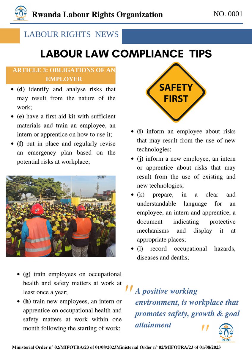 Rwanda Labour Rights Organization (RLRO) tweet media