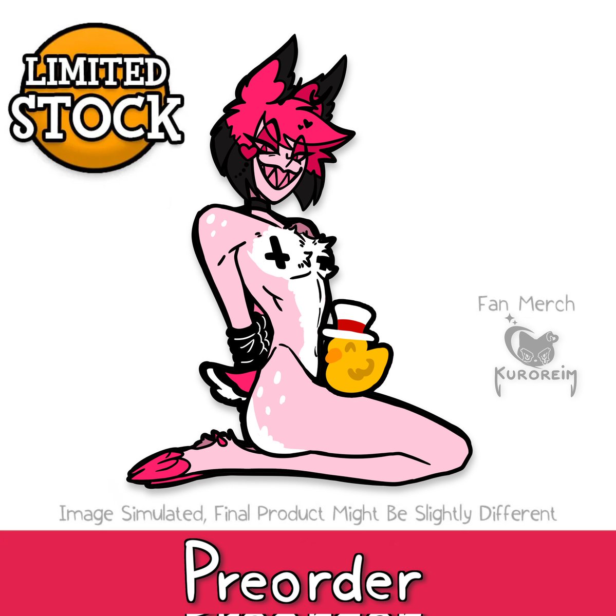 kuroreim's tweet photo. Hello folks! Mark your calendars!! Both Alastor wand and Lucifer duck Enamel Pins will go up in limited number on 22nd June 2024 2AM GMT+2 (CEST)

No order link but DMs! 

More infos below: https://t.co/3D73LpxqtV