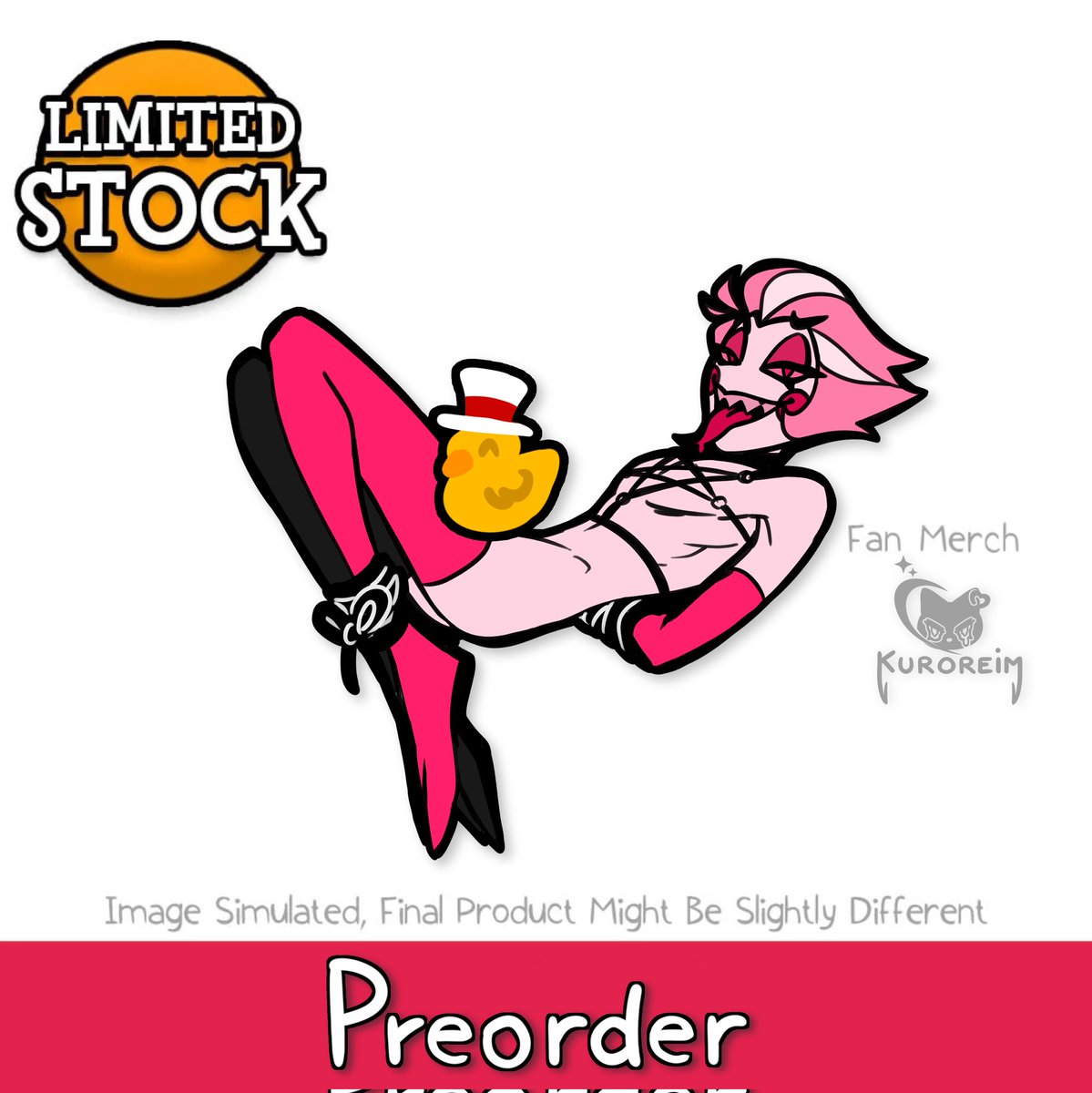 kuroreim's tweet photo. Hello folks! Mark your calendars!! Both Alastor wand and Lucifer duck Enamel Pins will go up in limited number on 22nd June 2024 2AM GMT+2 (CEST)

No order link but DMs! 

More infos below: https://t.co/3D73LpxqtV