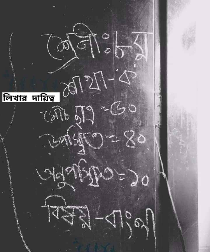 “মুছে যাওয়া দিনগুলি আমায় যে পিছু ডাকে
স্মৃতি যেন আমার এ হৃদয়ে বেদনার রঙ্গে রঙ্গে ছবি আঁকে”