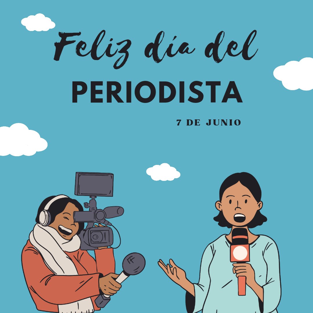PatoPetrakosky's tweet image. Feliz Día del Periodista!!! 
Hoy felicitamos a aquellos que con valentía y pasión nos mantienen informados y conectados con el mundo. 
Gracias por su incansable labor, por buscar la verdad y por ser la voz de aquellos que no la tienen. 
Un gran abrazo... Dios los bendiga!!!…