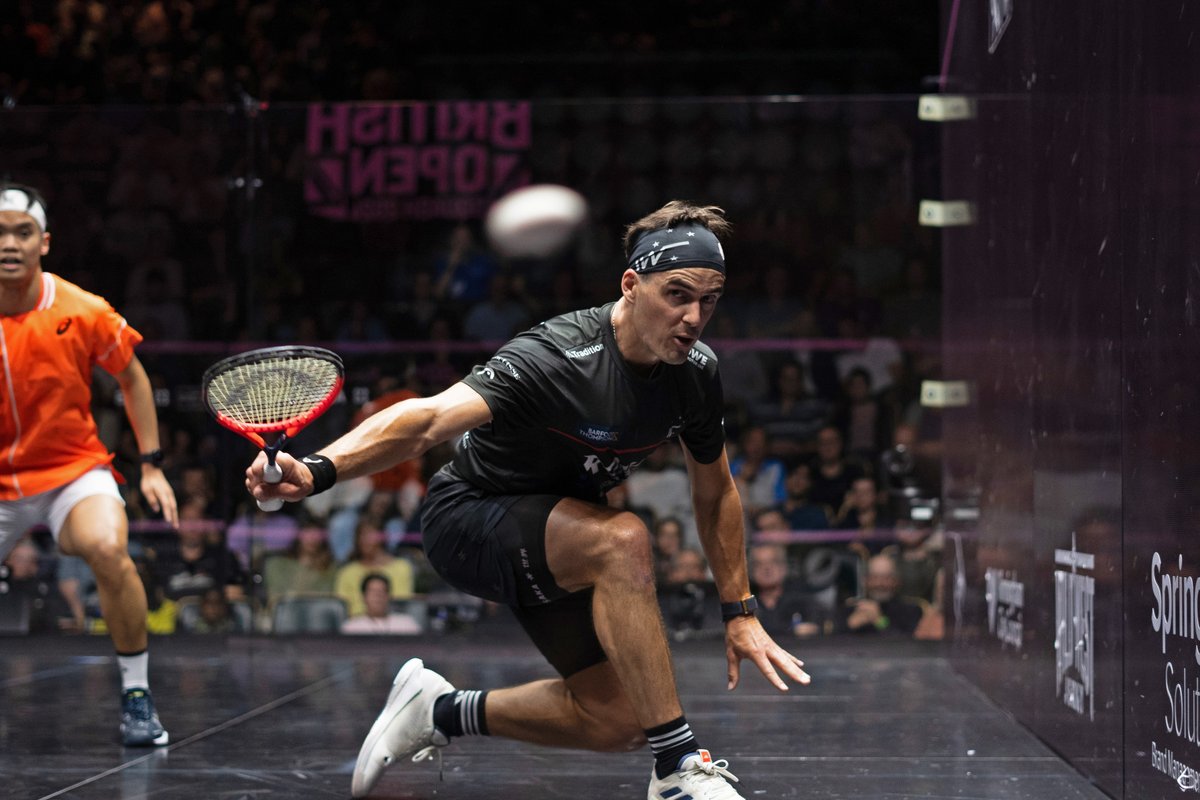 📝 @paulcollsquash powered past @EaiNYow to reach the semis - report & reaction 👇 britishopensquash.info/2024-day-six/ #BritOpen24 #WhereLegendsAreMade