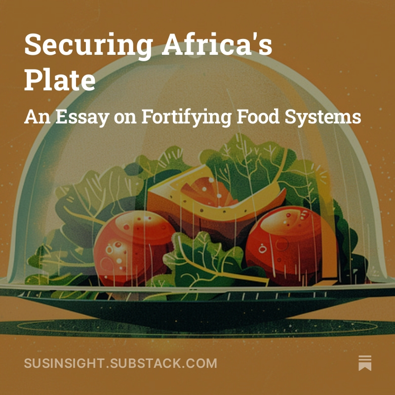 Susinsight's tweet photo. Earlier today, we highlighted the significance of the #WorldFoodSafetyDay in Africa.
We also developed a short essay to commemorate this event as part of our efforts to help increase awareness and understanding of the sustainability challenges and opportunities in Africa. https://t.co/JGABOsJI8A