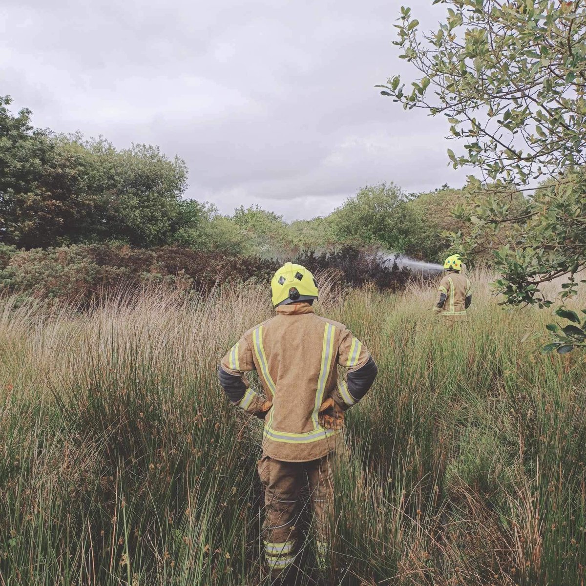 📟 SHOUT - 17:30 Gorse Fire in the Enniscaven Area. A hose-reel jet was used to extinguish the fire 🔥