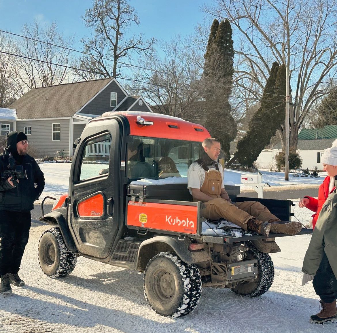clancyupdating's tweet photo. Via @tylerrjoseph on instagram

“we just couldn't escape @kubotausa while making our music videos this year. from riding on them, anchoring us in case we fell through ice, making huge burn piles, building drum platforms out of hay; we couldn't have done it without the equipment + https://t.co/EQLlkLzPxb