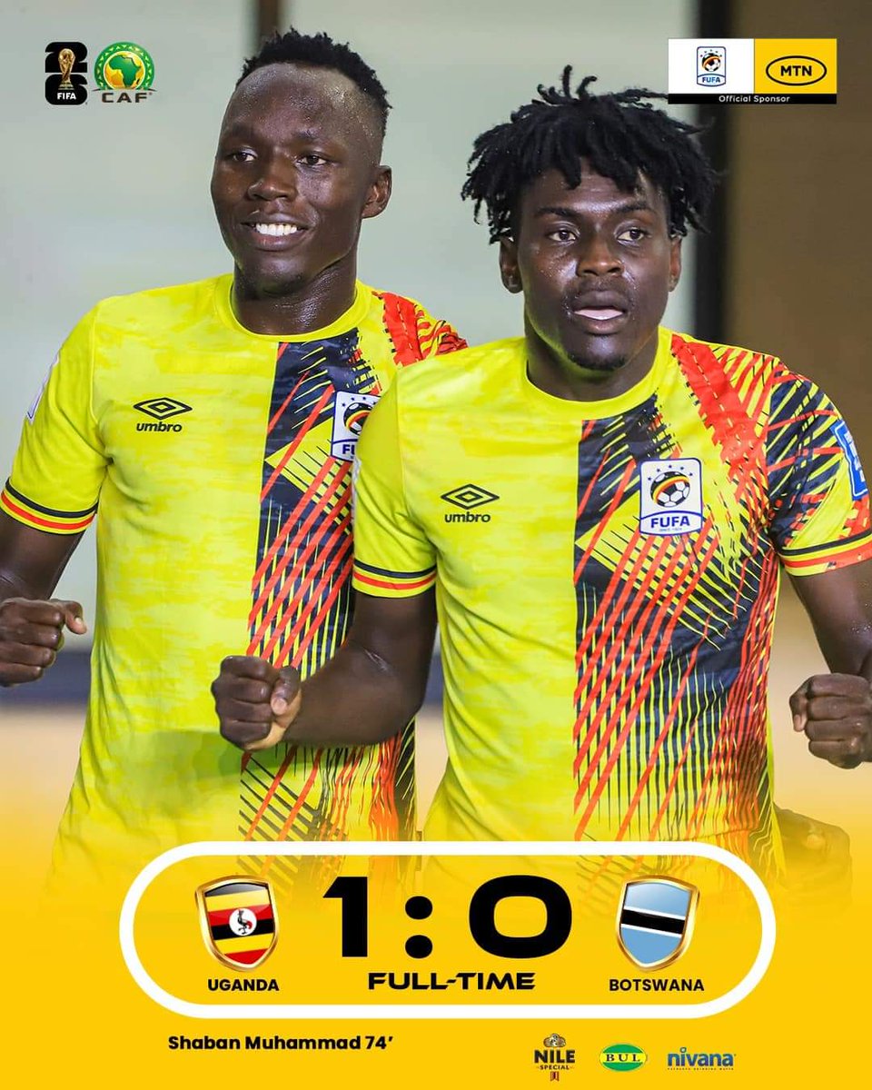 CONGRATULATIONS UGANDA