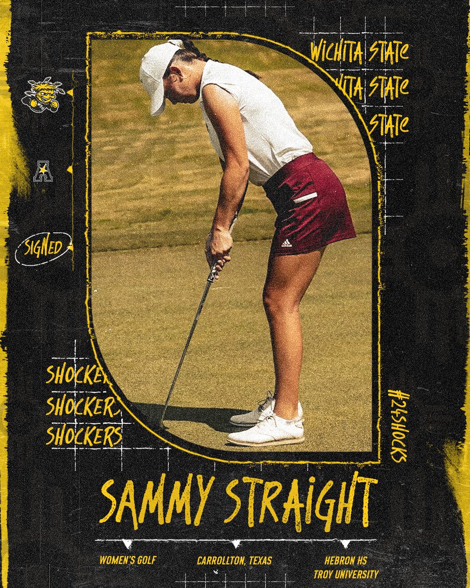 goshockerswglf's tweet photo. She's 𝙄𝙉

Sammy is officially signed to be a Shocker! https://t.co/iEMQOMgIma