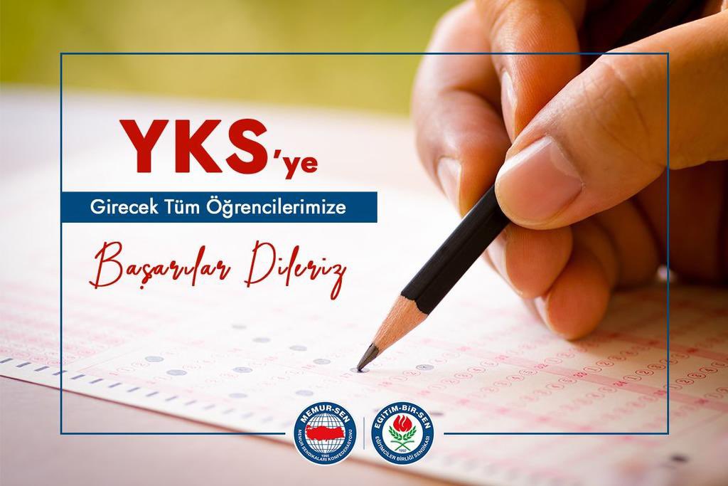 EbsMus's tweet photo. Haftasonu yapılacak olan YKS’ye girecek tüm öğrencilerimize başarılar  diler,  sınavda görevli olan eğitim çalışanları ve kamu görevlilerine kolaylıklar diliyoruz.

#YKS2024 , #AYT , #TYT, #YDT https://t.co/0QHfHMQi6d