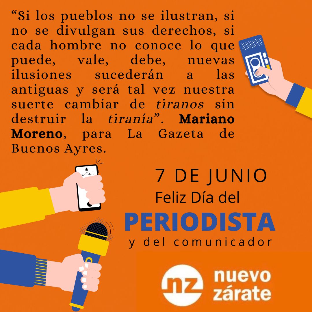 Feliz día a todos y todas los comunicadores de nuestro partido de  #Zarate