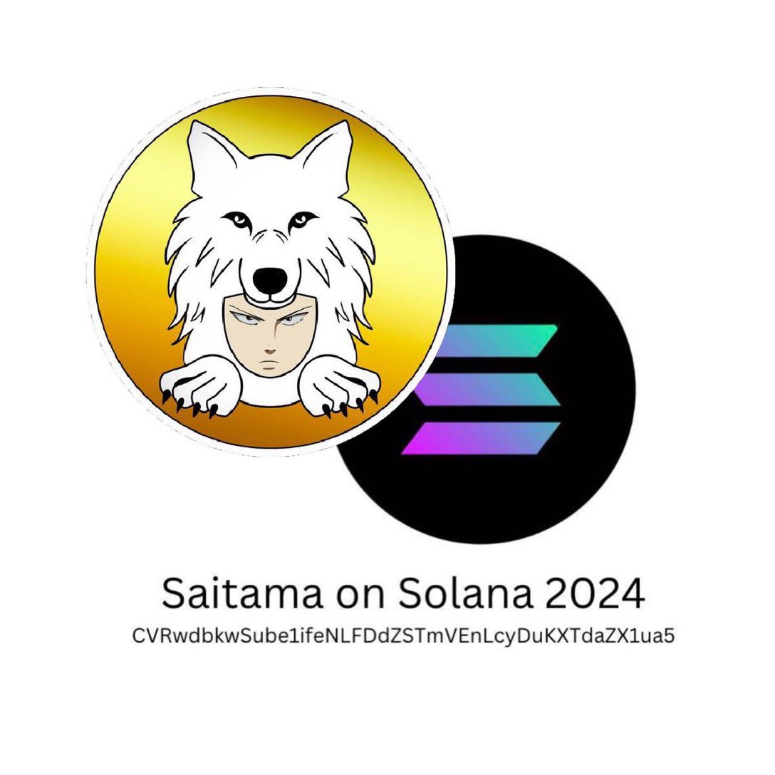 OGCRYPTOHUSTL's tweet photo. #SAITAMA on SOLANA has a solid floor at 5 MILLION MC 

The Community Takeover is legendary on SOL,the community is legendary,&amp; #SAITAMA is legendary in crypto. 

Tune into the space tonight for a massive 18k giveaway from the legend himself @phaltron  vibe  WIF #SAITAMA on SOL https://t.co/XVSW6bU8w2