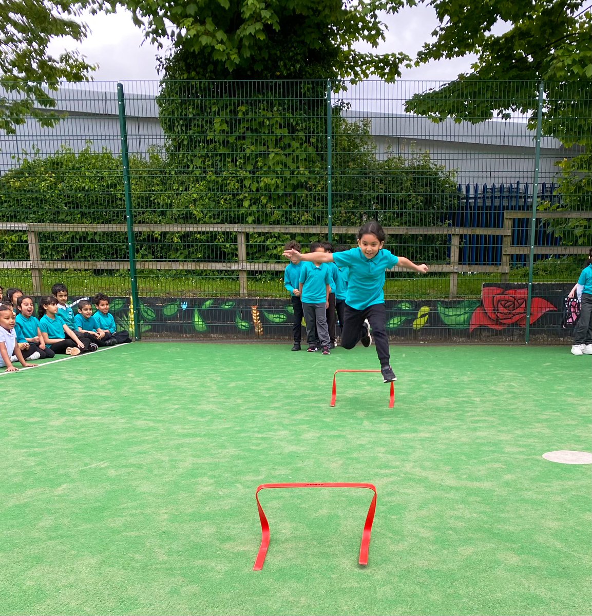 MissKingTindal's tweet photo. 🏃🏽‍♀️ Year 1 are getting ready for #TindalSportsDay2024 on Wednesday. 🏃🏻 

💙💛 Don’t forget to find a T-shirt in your team colour this weekend! ❤️💚

@arktindal #TeamTindal @TindalBunney @ArkSchoolsSport https://t.co/A2g1sC9icC