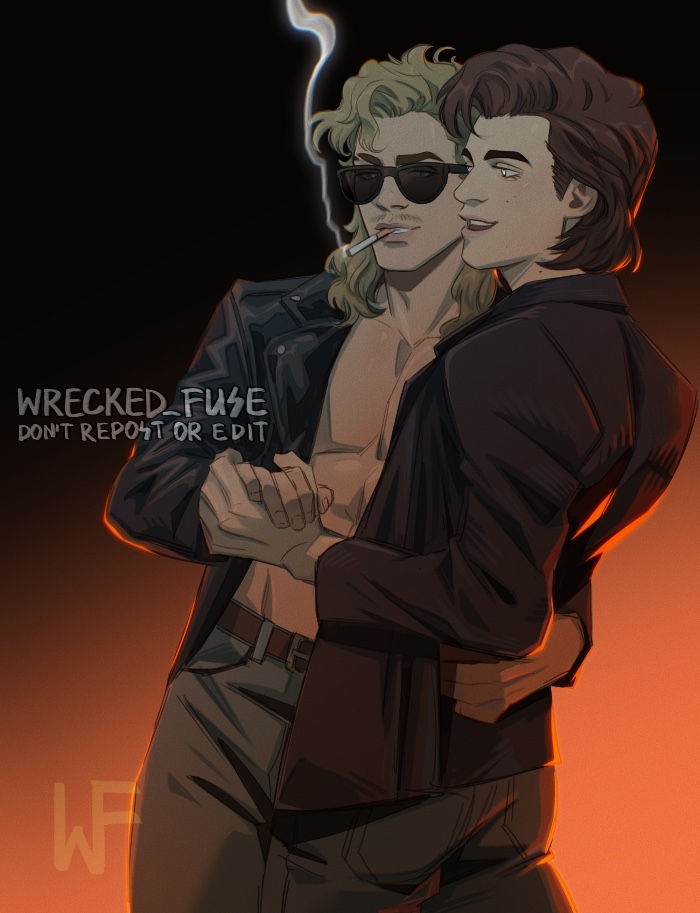 Harringrove vibing at the party