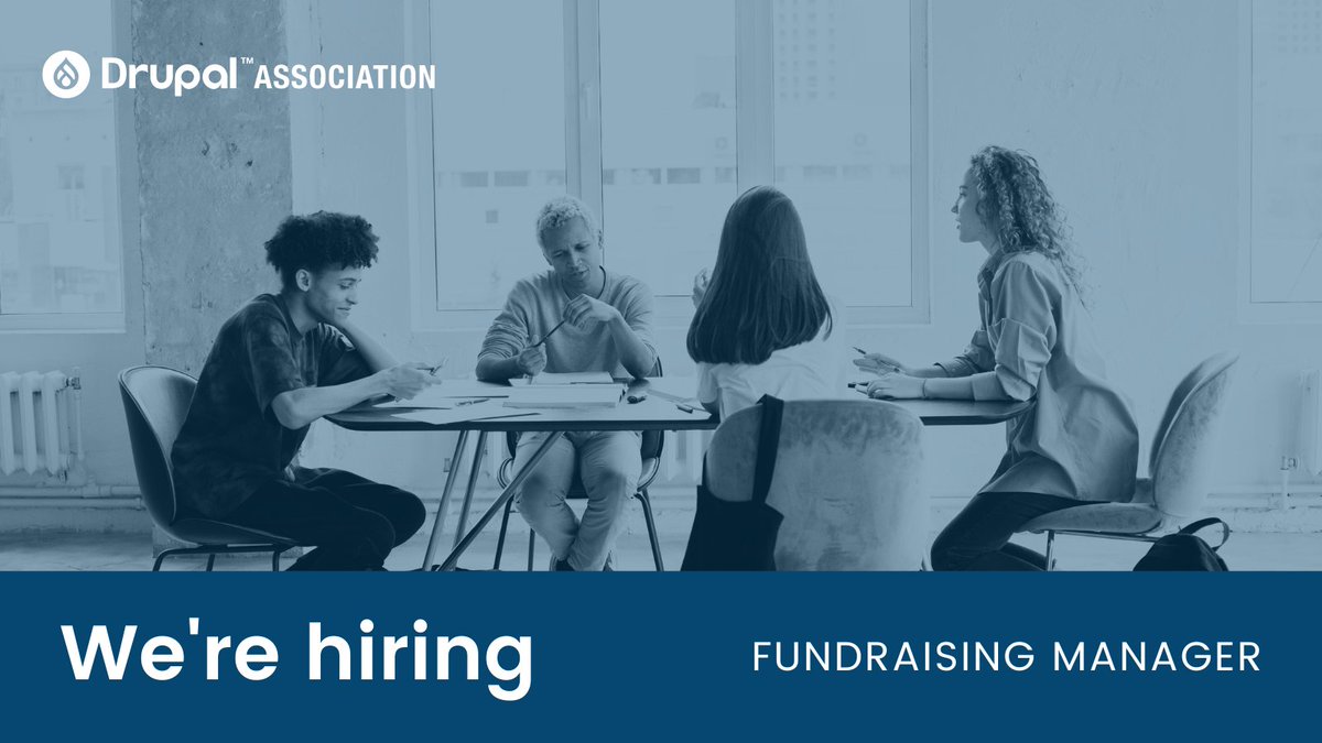 drupalassoc's tweet image. We’re hiring a Fundraising Manager! In this role, you’ll advocate for our partners and tackle responsibilities with ambition and passion. 

Learn more and apply now: association.hire.trakstar.com/jobs/fk0v4tm?s… 

We look forward to seeing your application!

#Drupal #Drupaljobs #fundraising