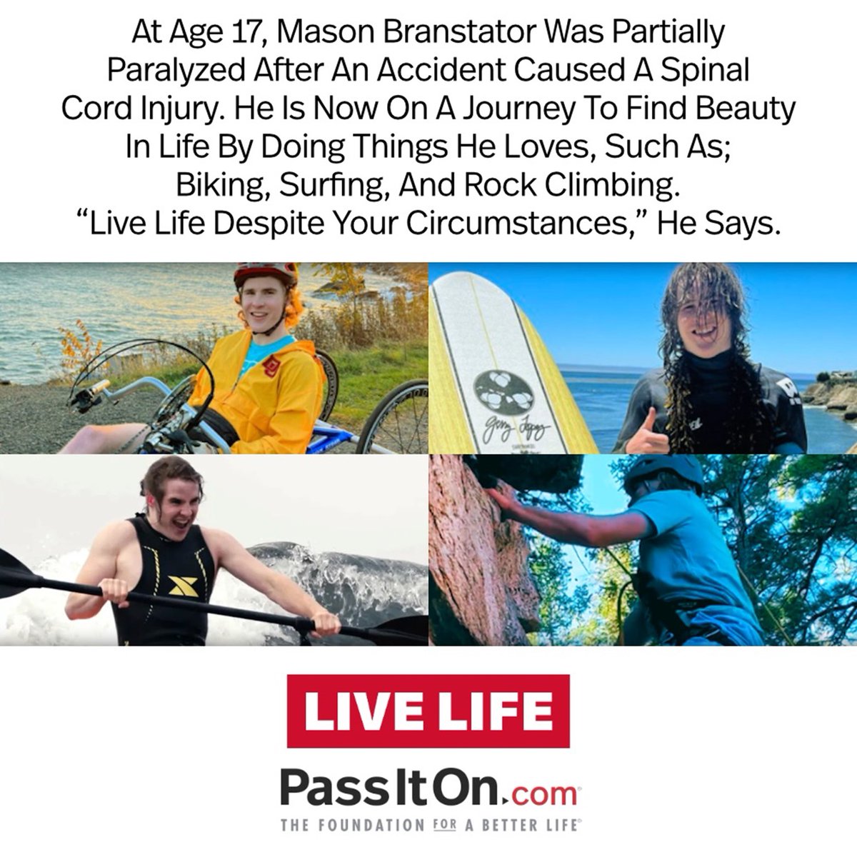passiton_values's tweet image. Live Life &amp;gt; PassItOn
.
.
.
#livelife #passiton #overcoming #perserverence #inspiration #motivation #inspirationalquotes #values #valuesmatter