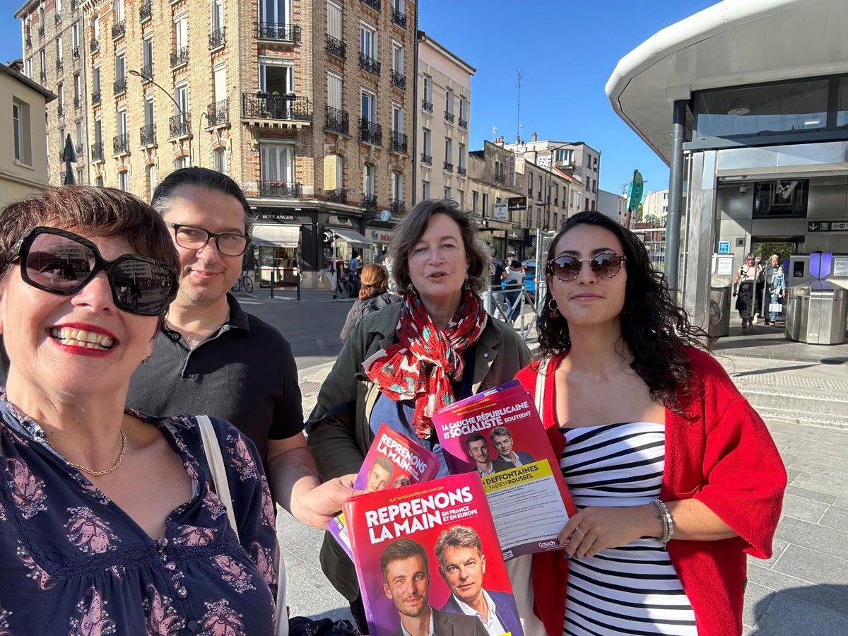 chloe_petat's tweet photo. La campagne des européennes s’achève avec un peu de nostalgie. Fière d’avoir défendu sur le terrain, le seul programme qui défende les travailleurs, un autre projet pour l’Europe, une rupture avec la vision libérale. Dimanche on vote @L_Deffontaines ! @PCF @Gauche_RS https://t.co/YjxITS3r80