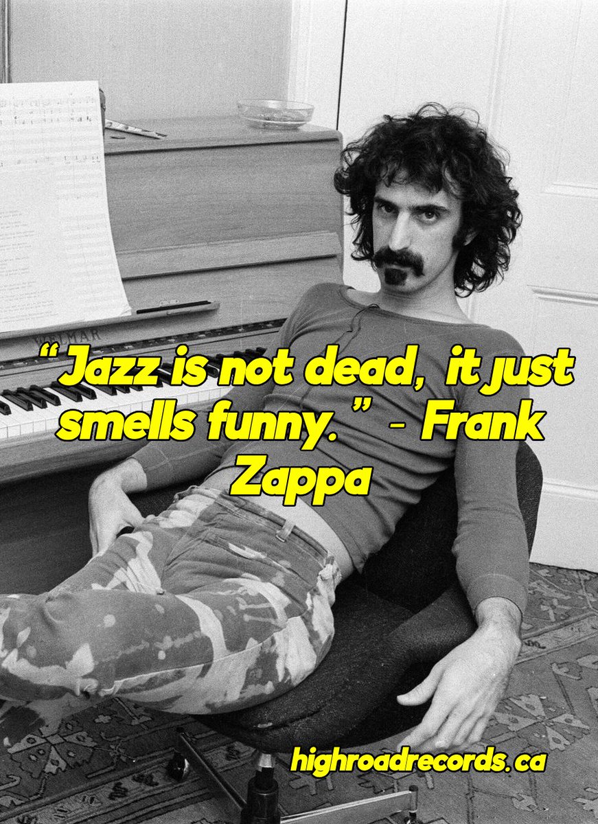 HiRdRecords's tweet image. #frankzappa #themothersofinvention #frankzappaquotes #jazz #recordstore #vinyl #vinylrecords #vinylcollector #vinycommunity