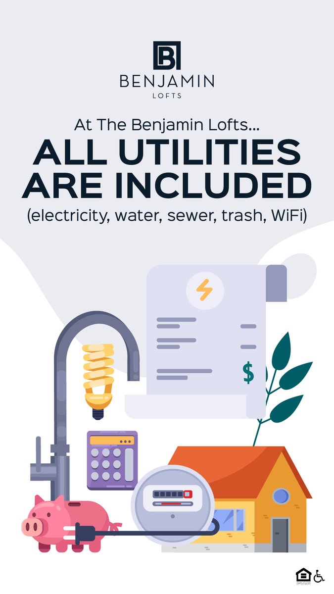 Wanting to know how much your going to spend without the utilities? We include of utilities in our price. Don't have to worry about any internet price tag or even the electricity price tag.

#TheBenjaminLofts #BenjaminLofts #ShowMeTheBenjamin #Fyp #CheneyWA #Rentable