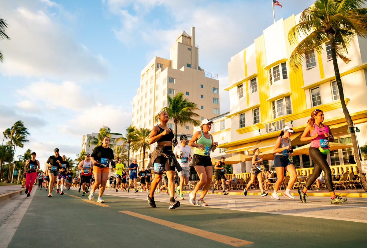 RunMiami's tweet photo. We've LOVED seeing all the hype around #GlobalRunningDay this week 😍🌟🏃‍♀️ It's inspiring to see so many share in the love of the sport and those they enjoy it with! Tag your run club/team or running buddies in the comments 🫶 #NotRunningWithoutYou https://t.co/7e8YWddzed