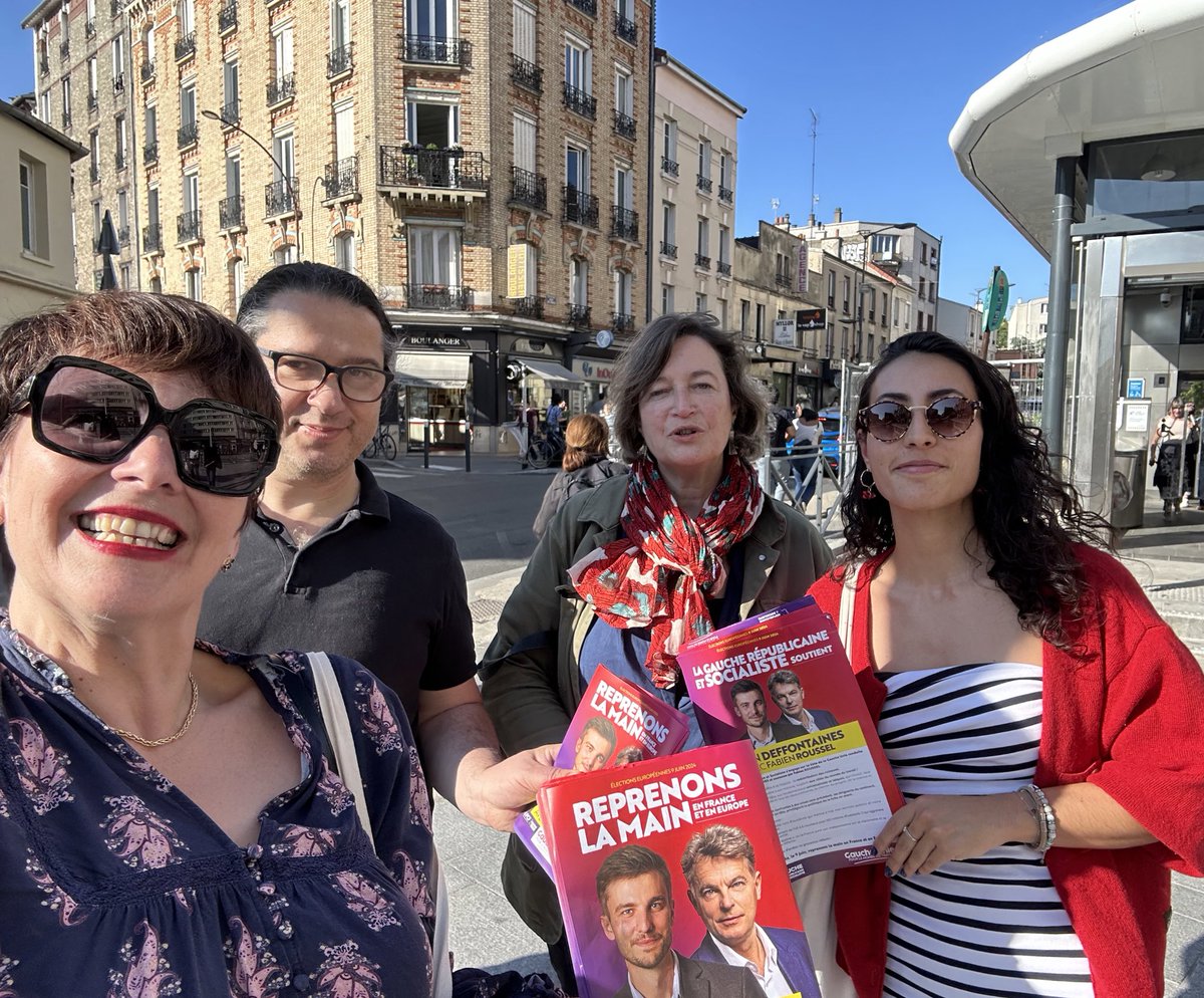 lisa_treize's tweet photo. Derniers moments pour convaincre les indécis aux #Lilas ! #GaucheUnie #AvecLeon #europeennes2024 #pcf https://t.co/daboToZKNU