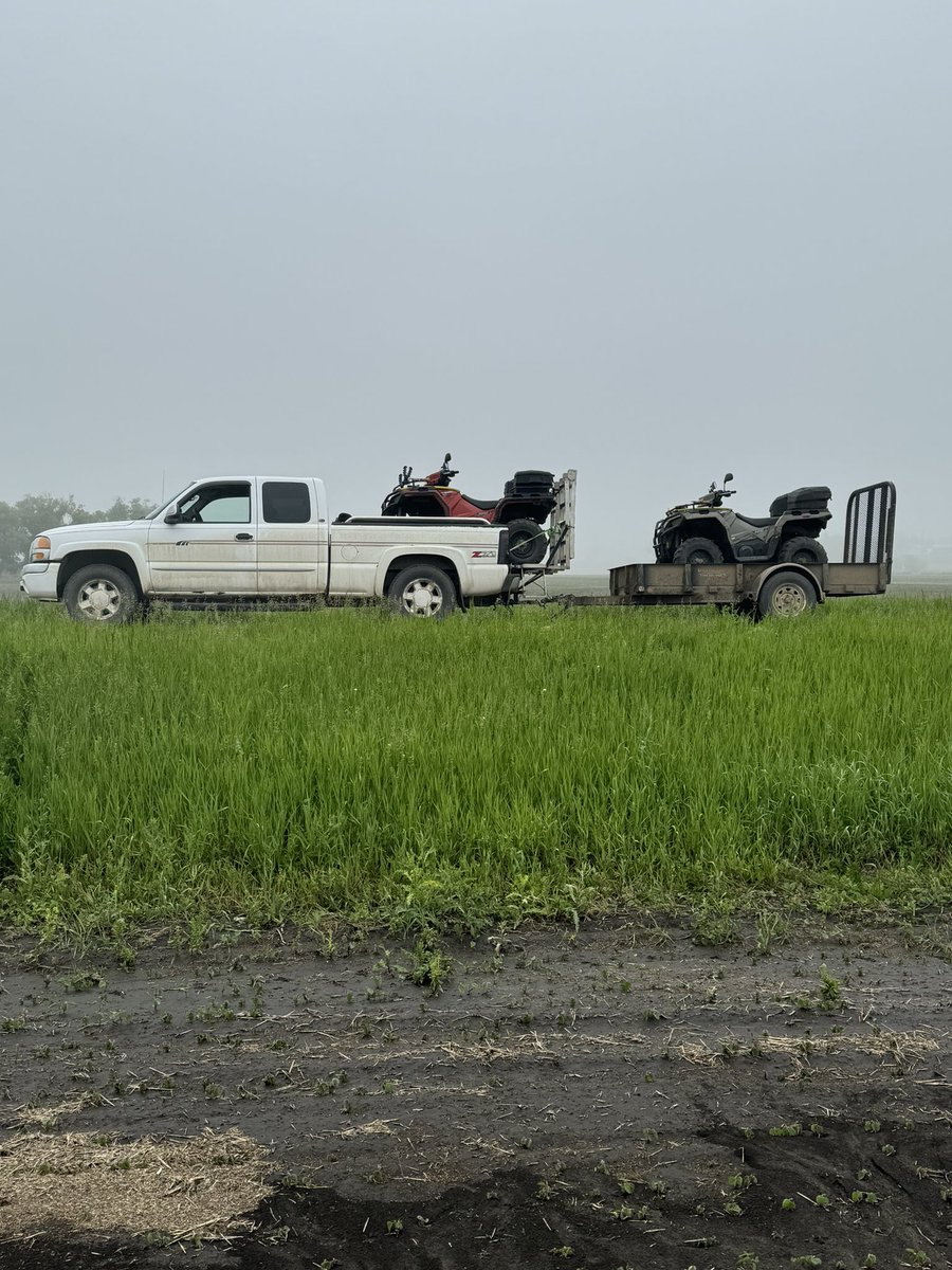 Glad I have an old pickup around. Had to put it in service while the mail work pickup was broke down. It did a good job and kept us in the field.