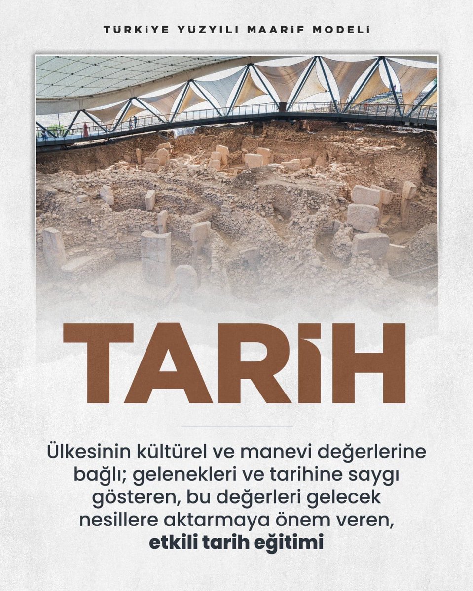 mebhbogm's tweet photo. 📌Türkiye Yüzyılı Maarif Modeli

✒️Millî, manevi ve kültürel değerlere bağlı, bu değerleri gelecek kuşaklara aktarmaya önem veren bir eğitim modeli.🇹🇷

#KöklerdenGeleceğe

@tcmeb 
@Yusuf__Tekin 
@CelileErenOKTEN 
@cengizmete https://t.co/vdim6I0mL7